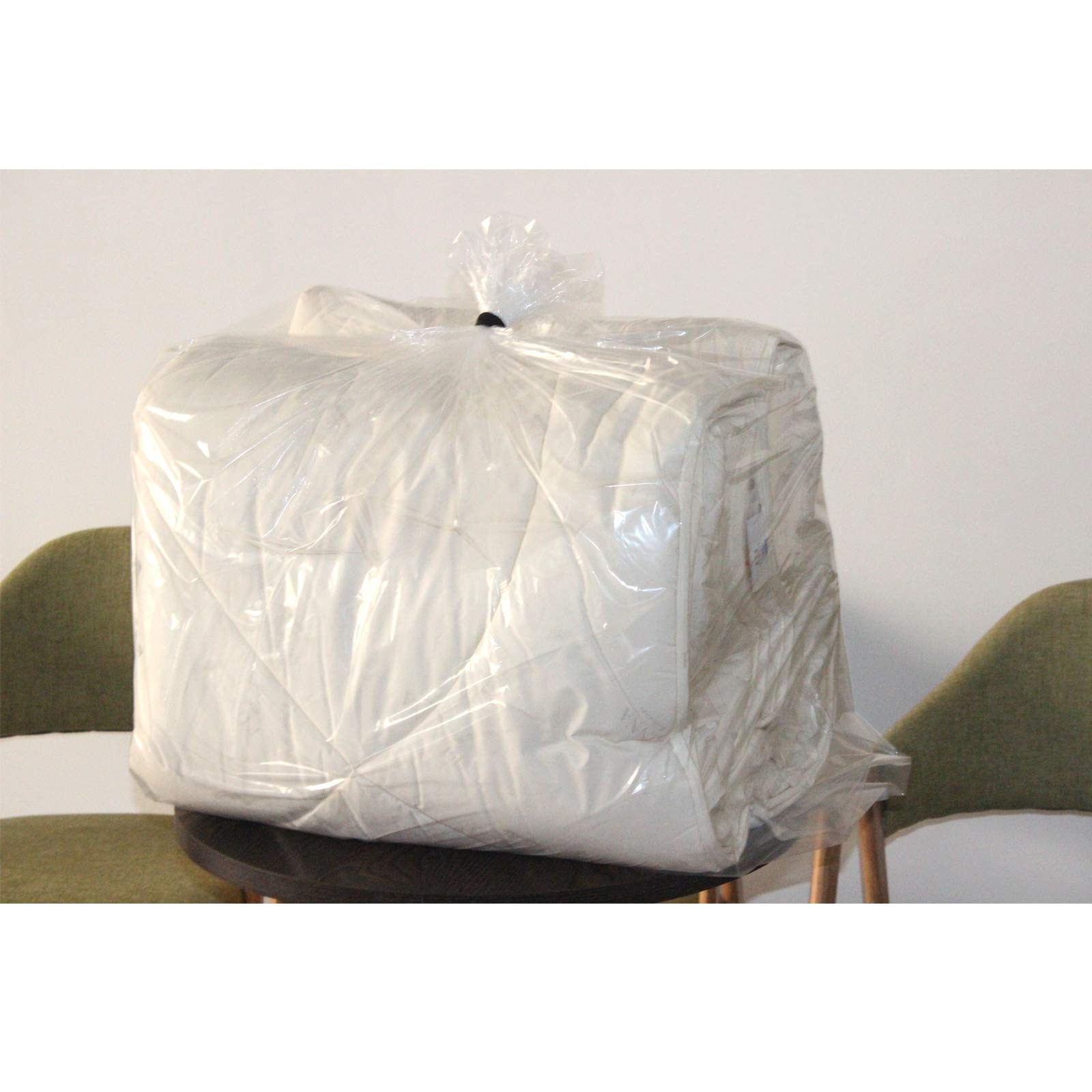 20 Pack 30 x 40 inch 1.4 Mil Clear Plastic Flat Poly Bags Clothing Merchandis…