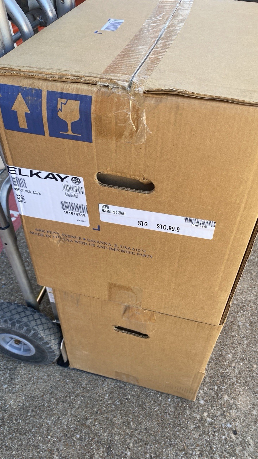 Elkay ECP8 Remote 8GPH Non-Filtered Water Chiller