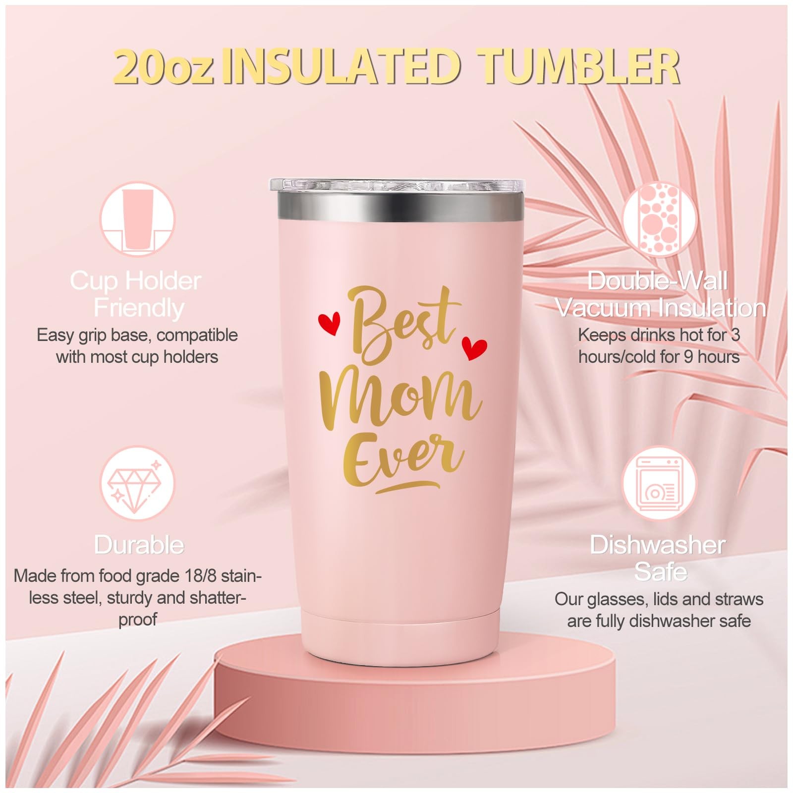 Gifts for Mom, Mothers Day from Husband Daughter Son, Birthday Women Wife Gifts