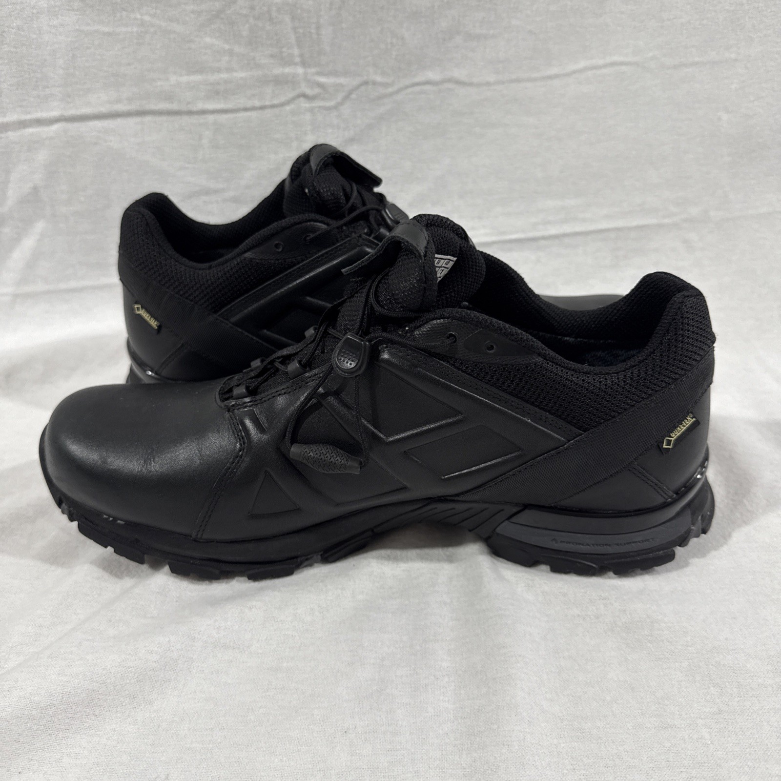 Haix Eagle Tactical GTX Shoes Mens Size 11 Black Gore-Tex Lace Up Work Hike
