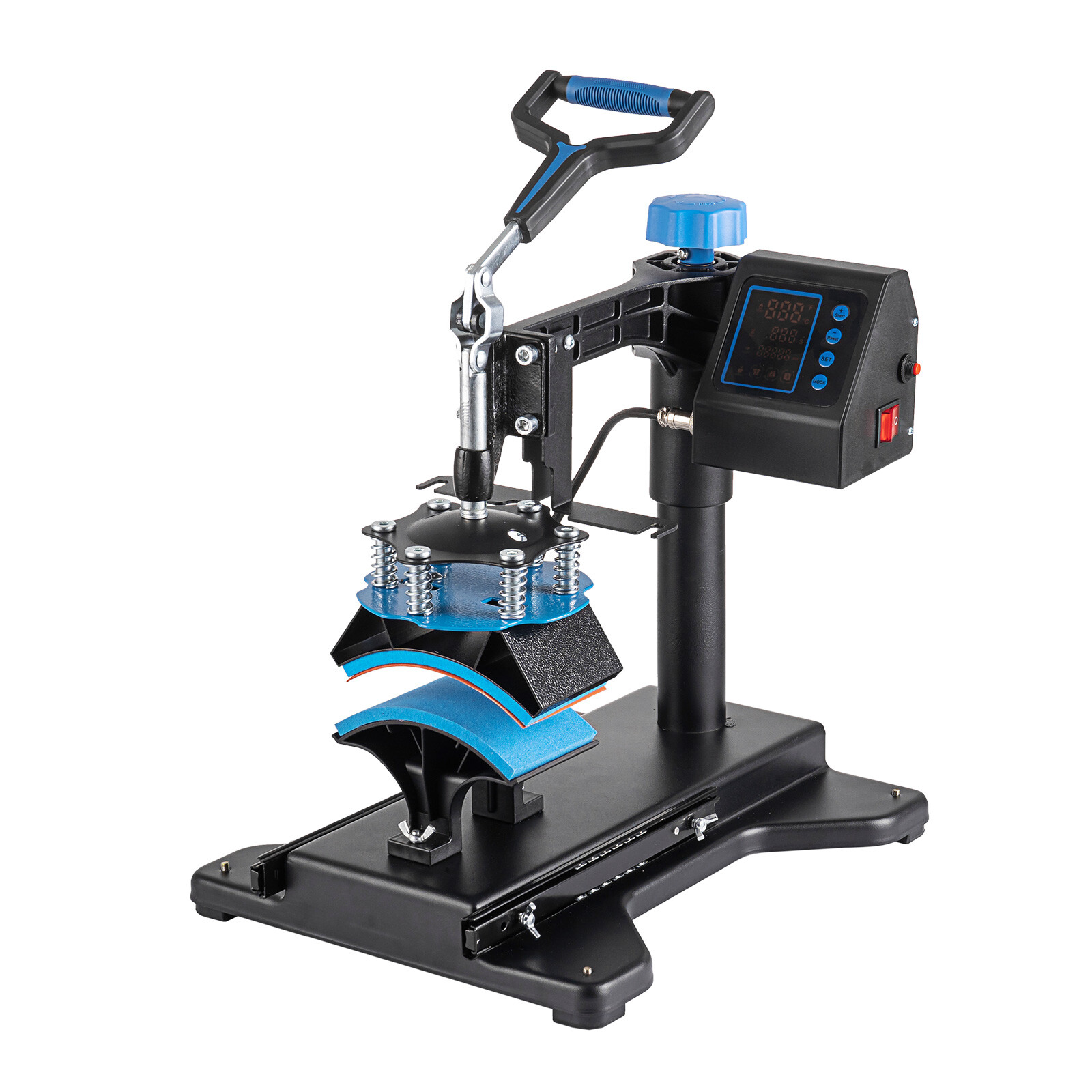 8 in 1 Heat Press Machine Digital Transfer Sublimation T-Shirt Mug Hat Plate Cap