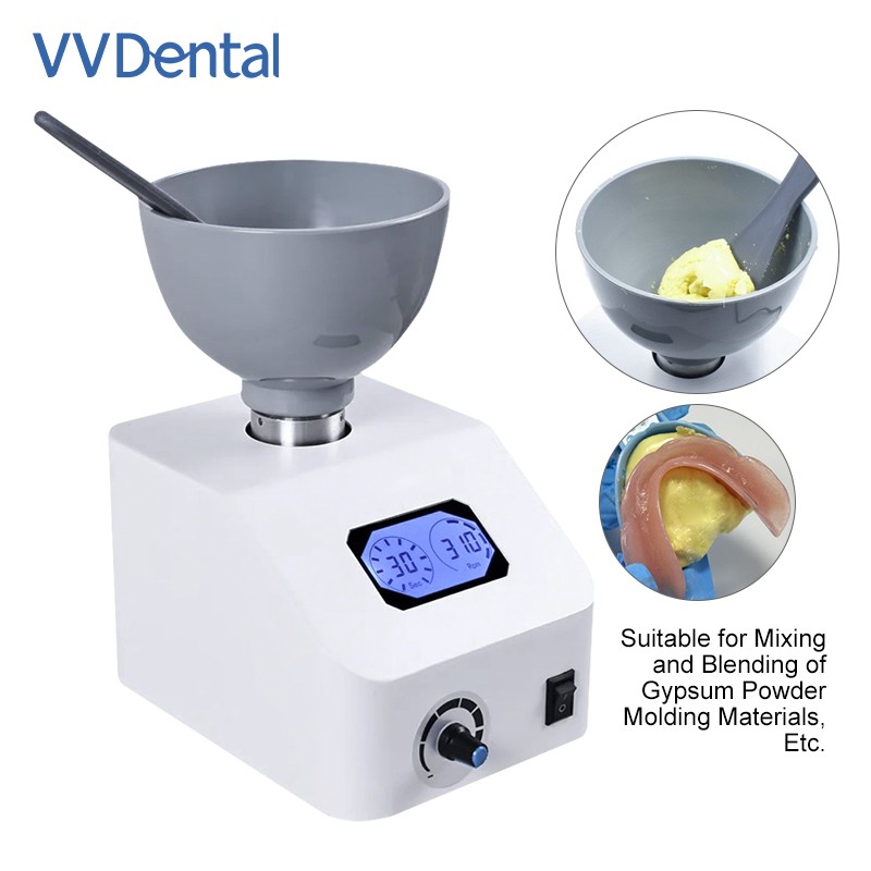 DENTAL LAB DIE STONE IMPRESSION MATERIAL ALGINATE MIXER 110V or 220V