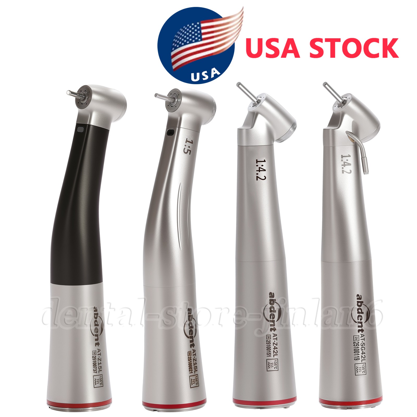Dental Brushless LED Electric Micro Motor w/Water Tank/1:4.2 /1:5 LED Handpiece