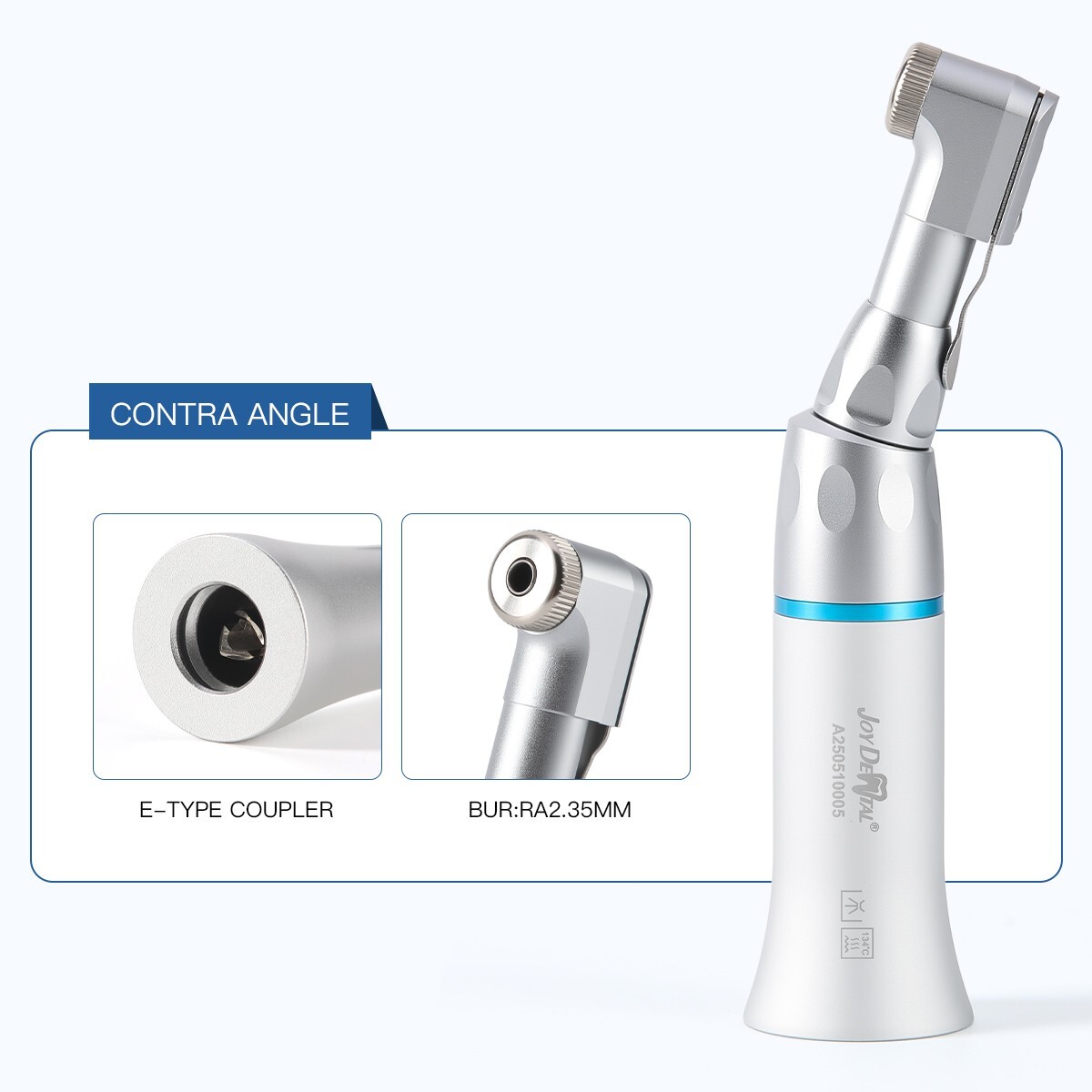 Dental Low Speed Straight Handpiece Kit Latch Contra Angle Air Motor 2/4 Holes