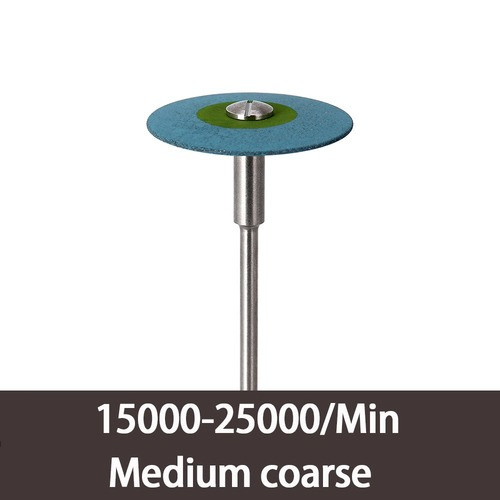 5 Types Dental Rubber Diamond Polisher Wheel Disc HP Five Size Mixed Coarse Fine