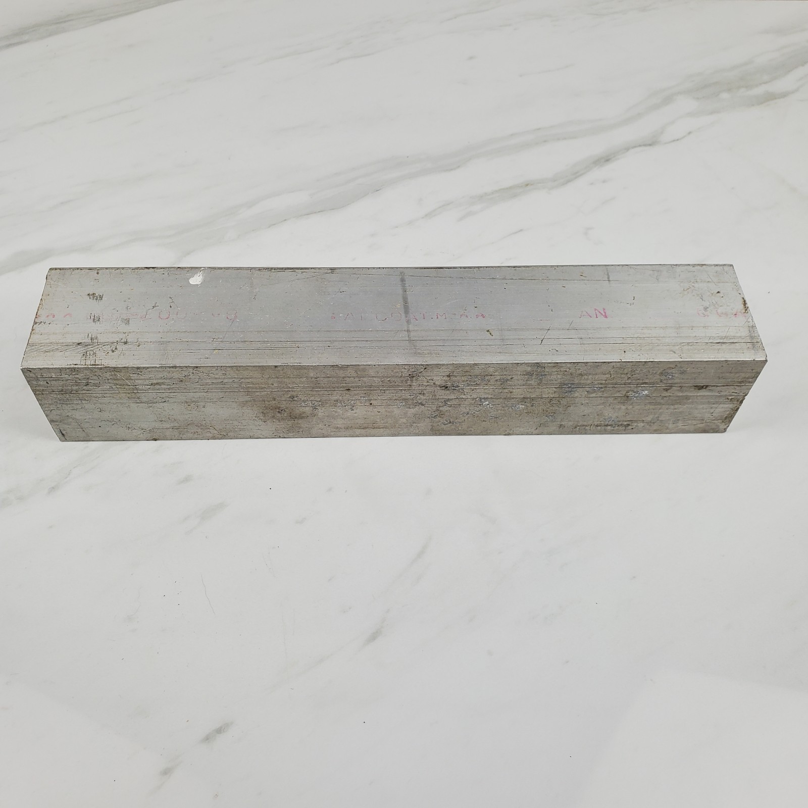 2″ X 2″ Alcoa Aluminum Square Bar x 11″ Long, Solid Bar Stock