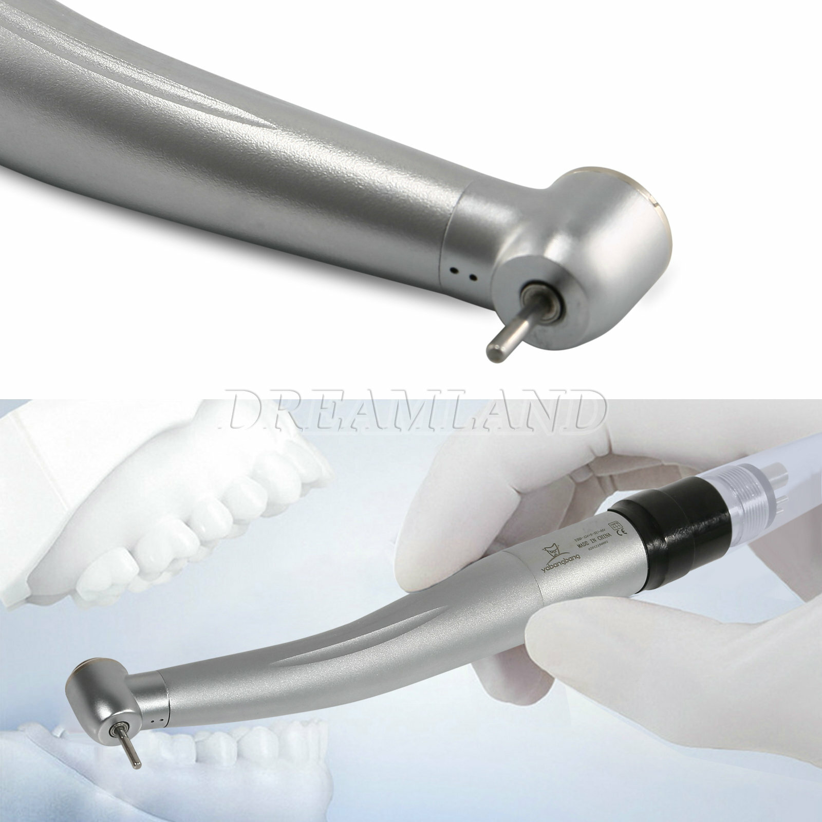 Standard head Dental High Speed Handpiece Turbine with Quick Coupling 4 Hole