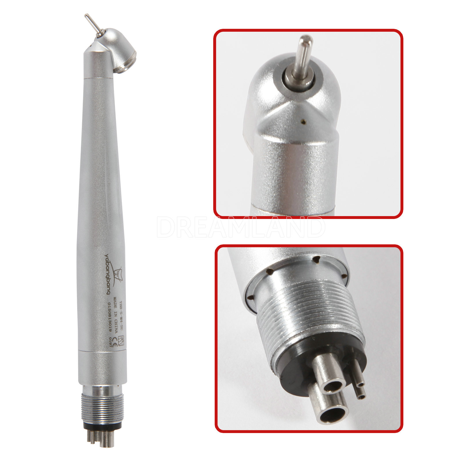 5 fit NSK Dental 45 Degree Head Air Drill Turbine High Speed Handpiece 45° Angle