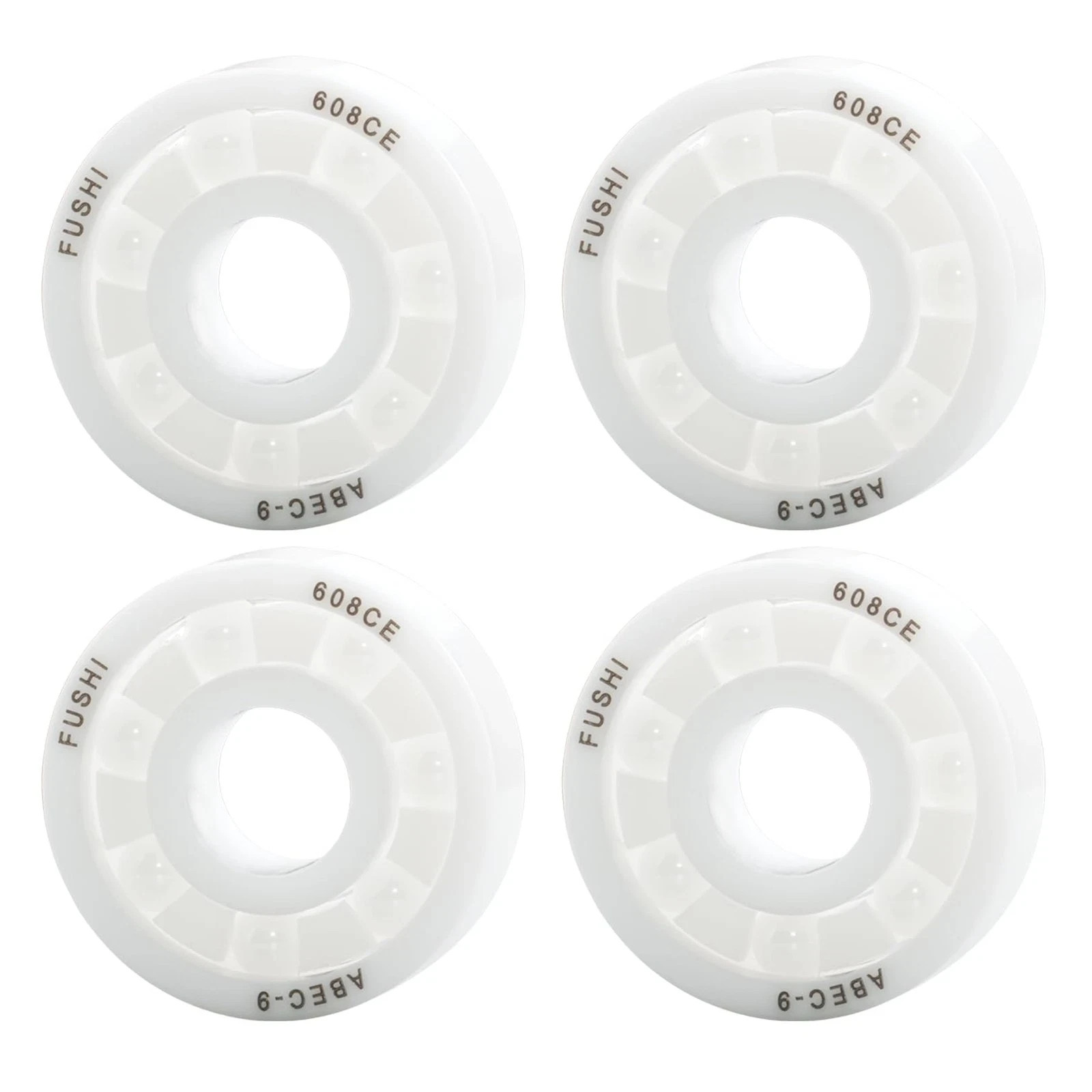4PCS 608 ZrO2 Zirconia Full Ceramic Bearing Full ZrO2 Ceramic Ball Bearing Zi