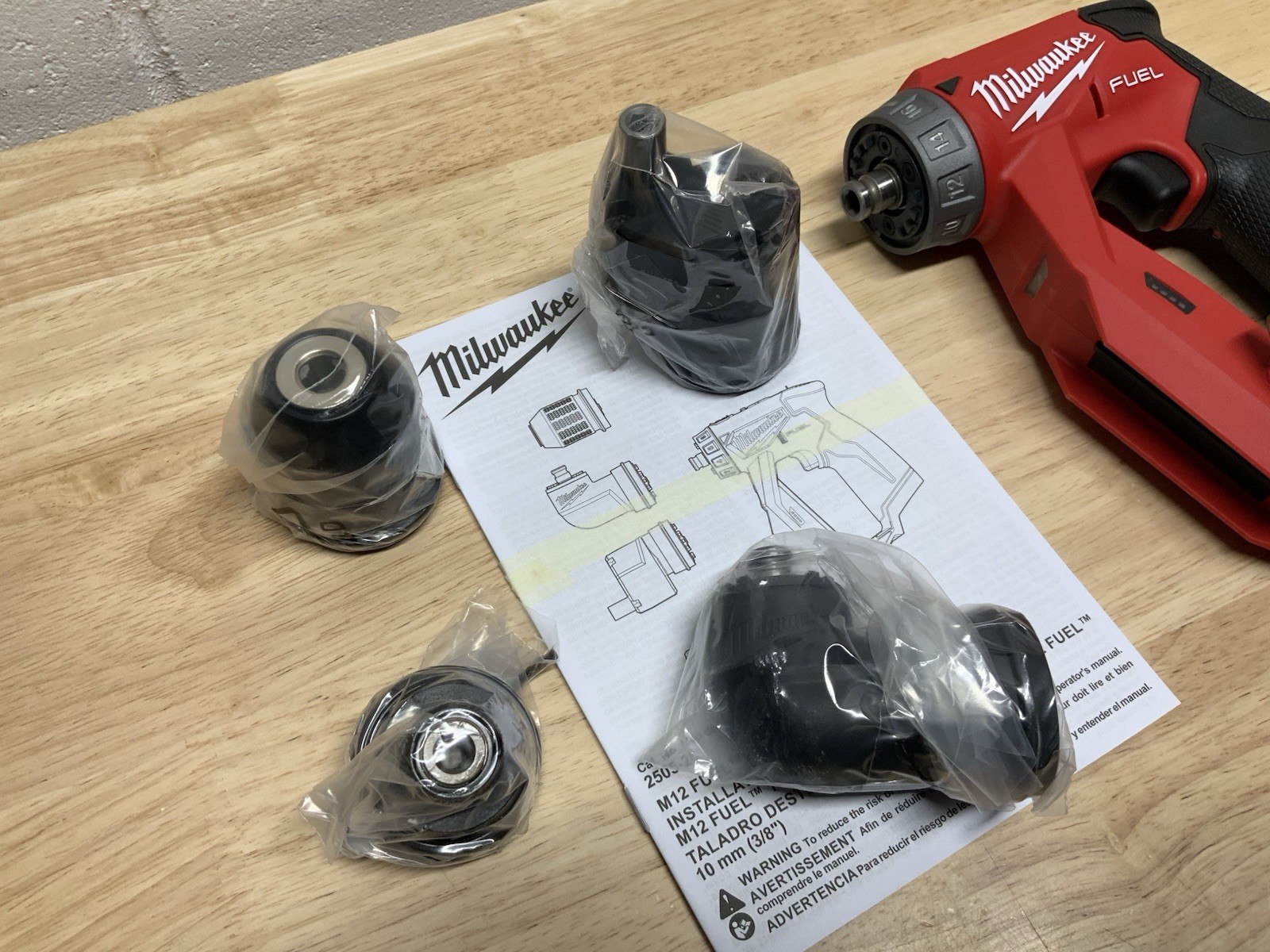 Milwaukee 2505-20 M12 FUEL 4-in-1 Installation Drill Driver – NEW FROM KIT