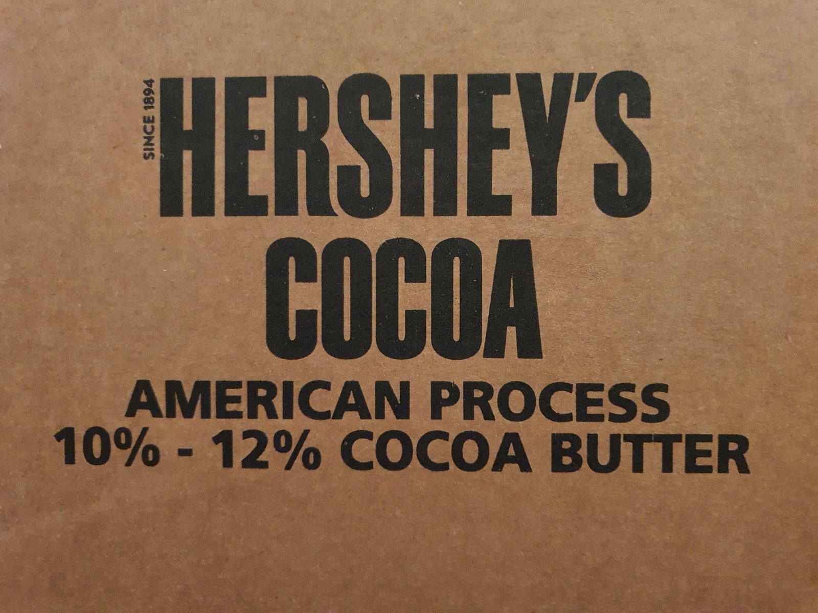 Hershey’s 100% Cocoa Powder American Process 5lb Bag Bulk Baking Best By 07/2026