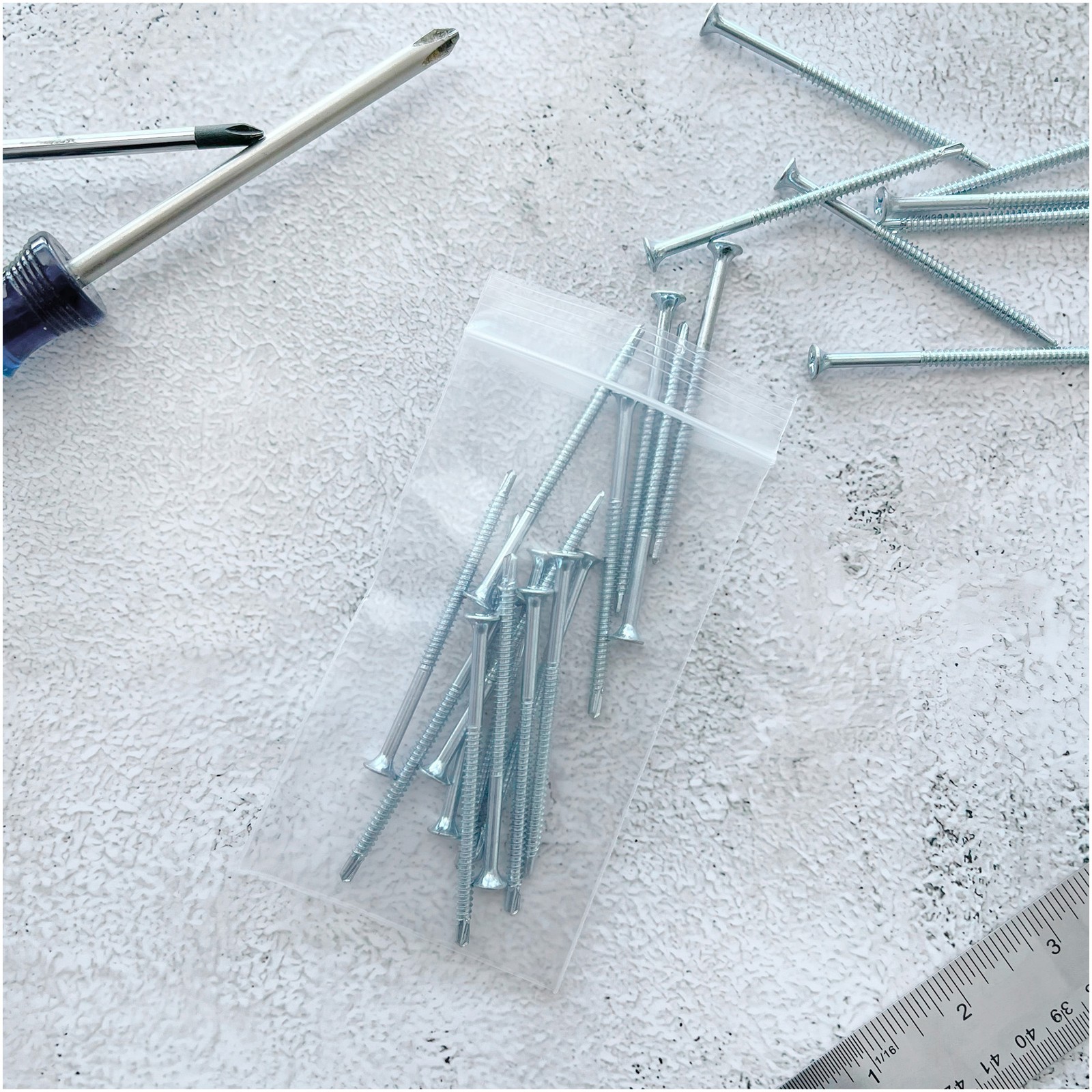 Plymor 3″ x 5″, 4 Mil Heavy Duty Zipper Reclosable Plastic Bags