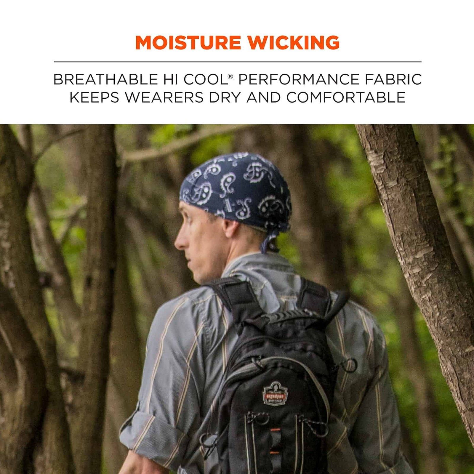 Chill-Its 6615 Absorptive Moisture-Wicking Dew Rag