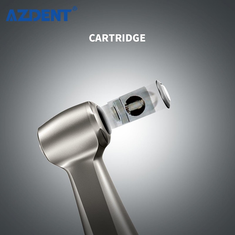 AZDENT Dental 1:1 Slow Low Speed Contra Angle Push Button Handpiece