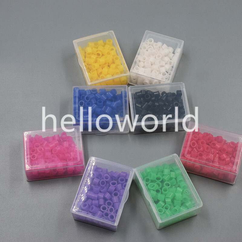 10 Colors Orthodontic Dental Silicone Color Code Ring 135ºC Autoclavable 100 Pcs