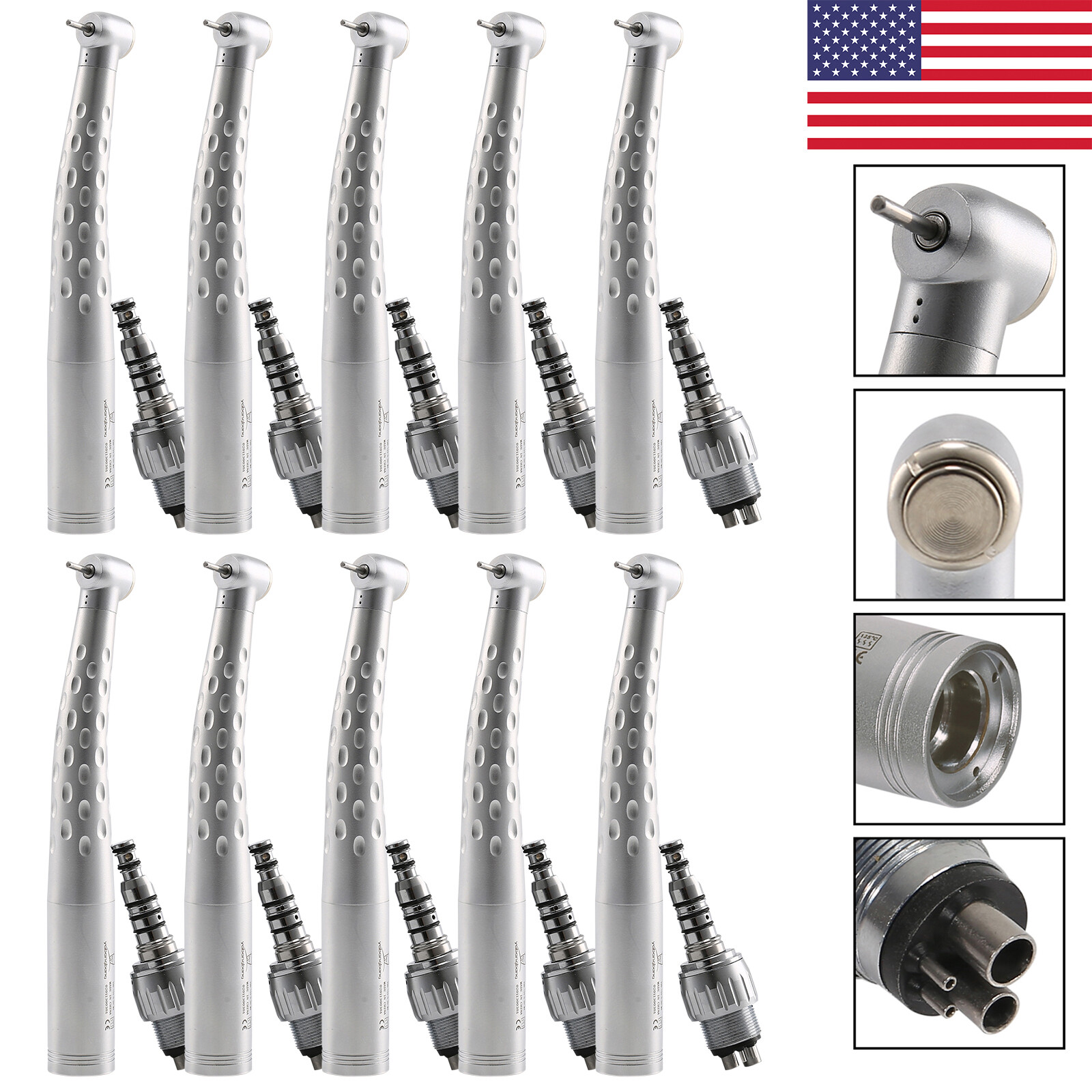 Dental High Speed Handpiece 4 Hole Swivel Quick Coupler Coupling KaVo STYLE
