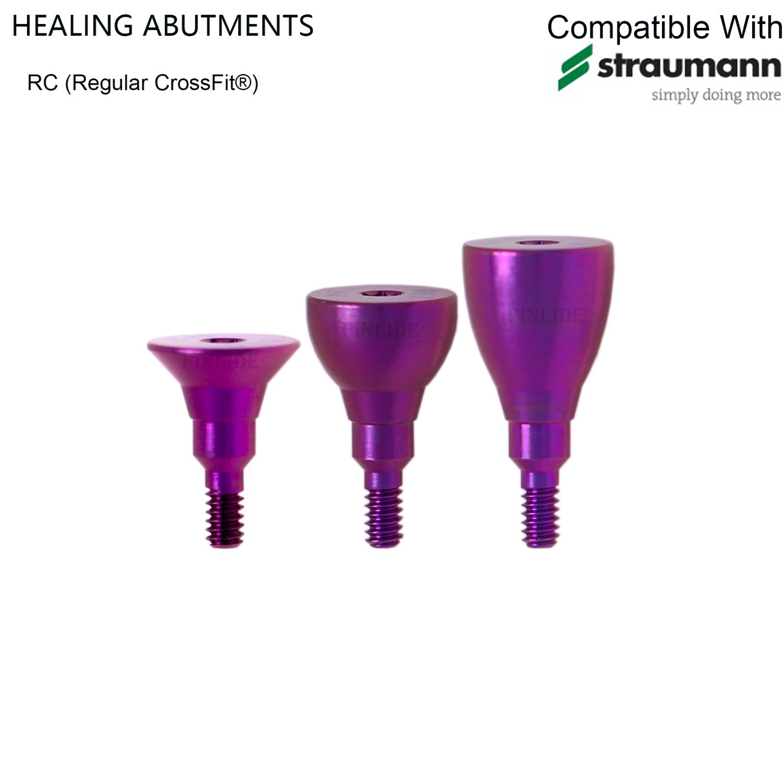 Dental Healing Cap Abutment Straumann ITI BL/BLT Compatible NC/RC Cover Screw