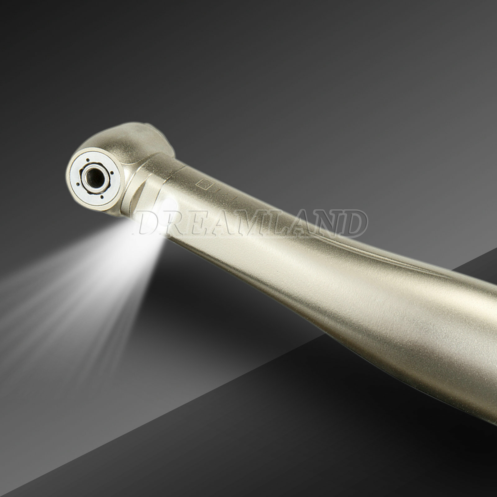 Dental Contra Angle Handpiece 1:1 LED Fiber Optic Low Speed φ2.35mm Fit NSK X25