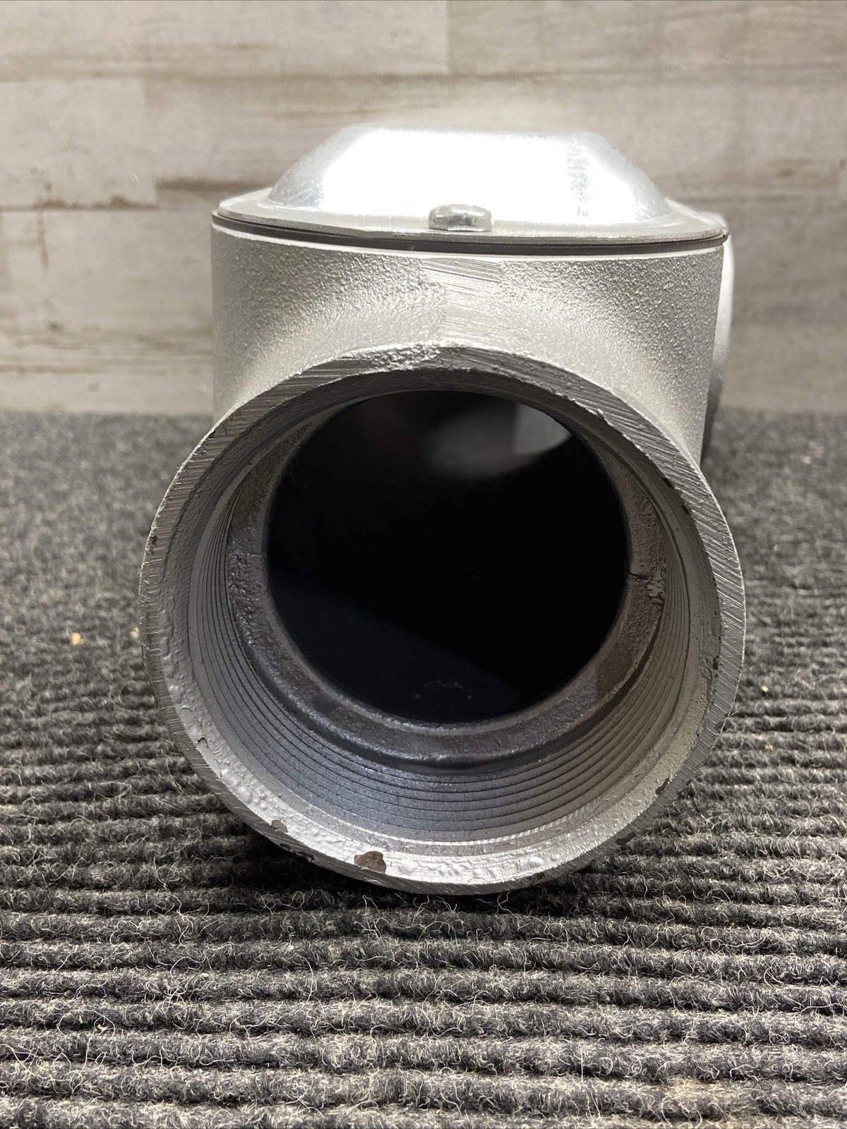 NOS SCI 3″ LL Conduit Condulet Body Fitting w/ Gasket, 2-1/2″ to 3″ Cover