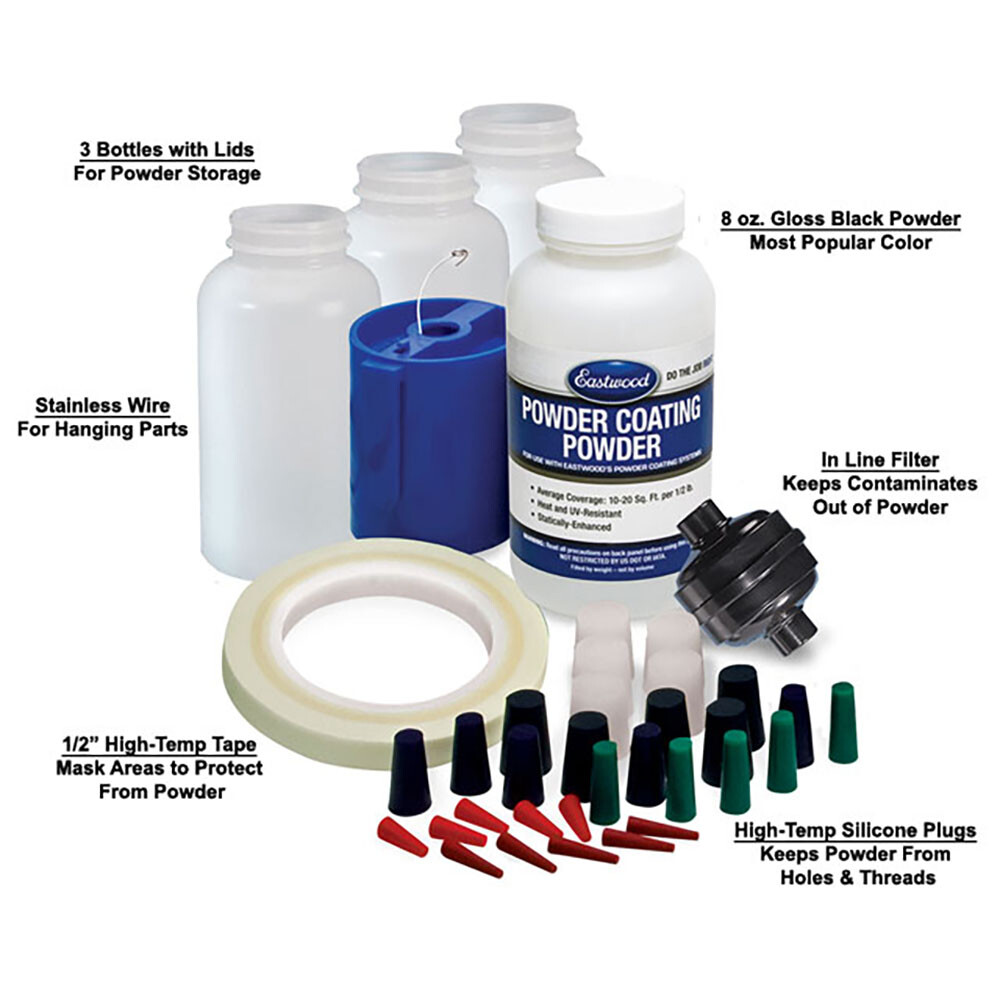 Eastwood Powder Coating Accessories Kit