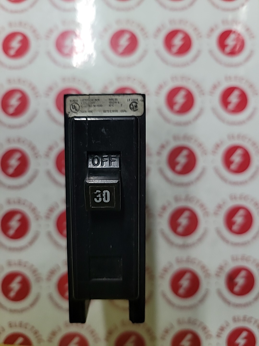 Cutler Hammer BA130, Eaton QBHW1030 30 Amp 1 Pole Bolt On Circuit Breaker