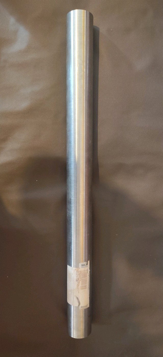 Grade 23 Titanium Round Rod, Unpolished (Mill)Finish, ASTM F136,2″ Dia x 24″ L