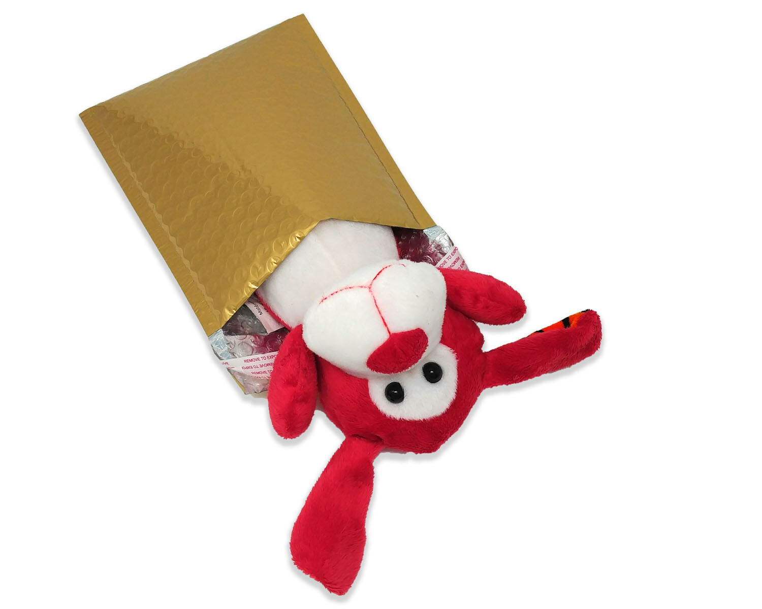 6×10 Pink Metallic, Bronze Gold METALLIC BUBBLE MAILERS, Padded Envelope Pack