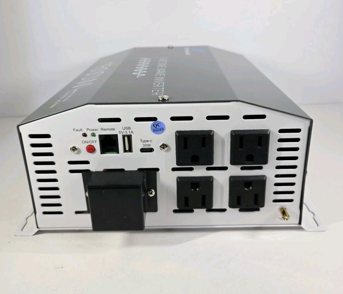 1500 Watt Pure Sine Wave Inverter 12v DC to 110v 120v AC Converter 3000W Peak