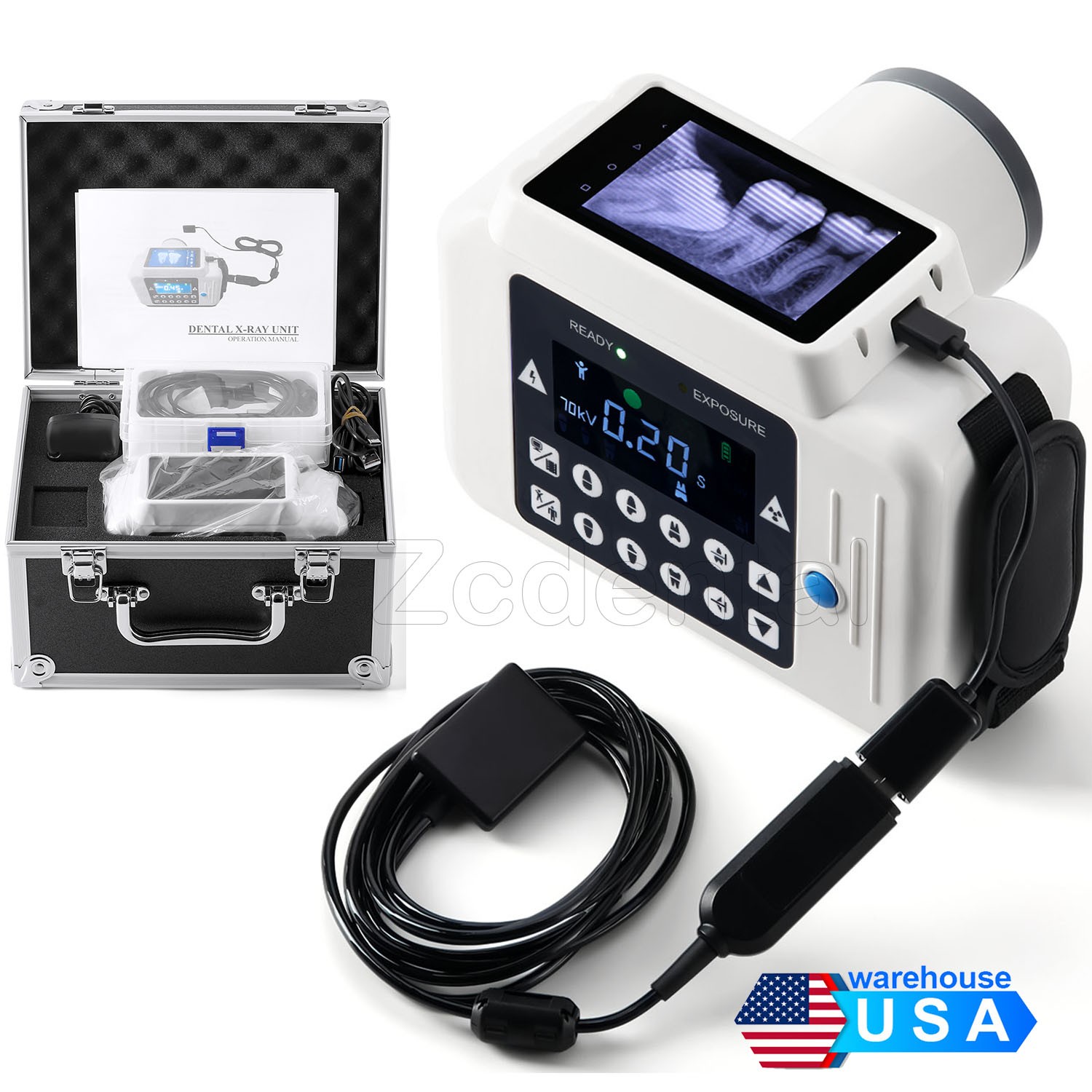 Dental Lab Marathon Electric Micromotor 35/40KRPM E-type Polishing Handpiece Set
