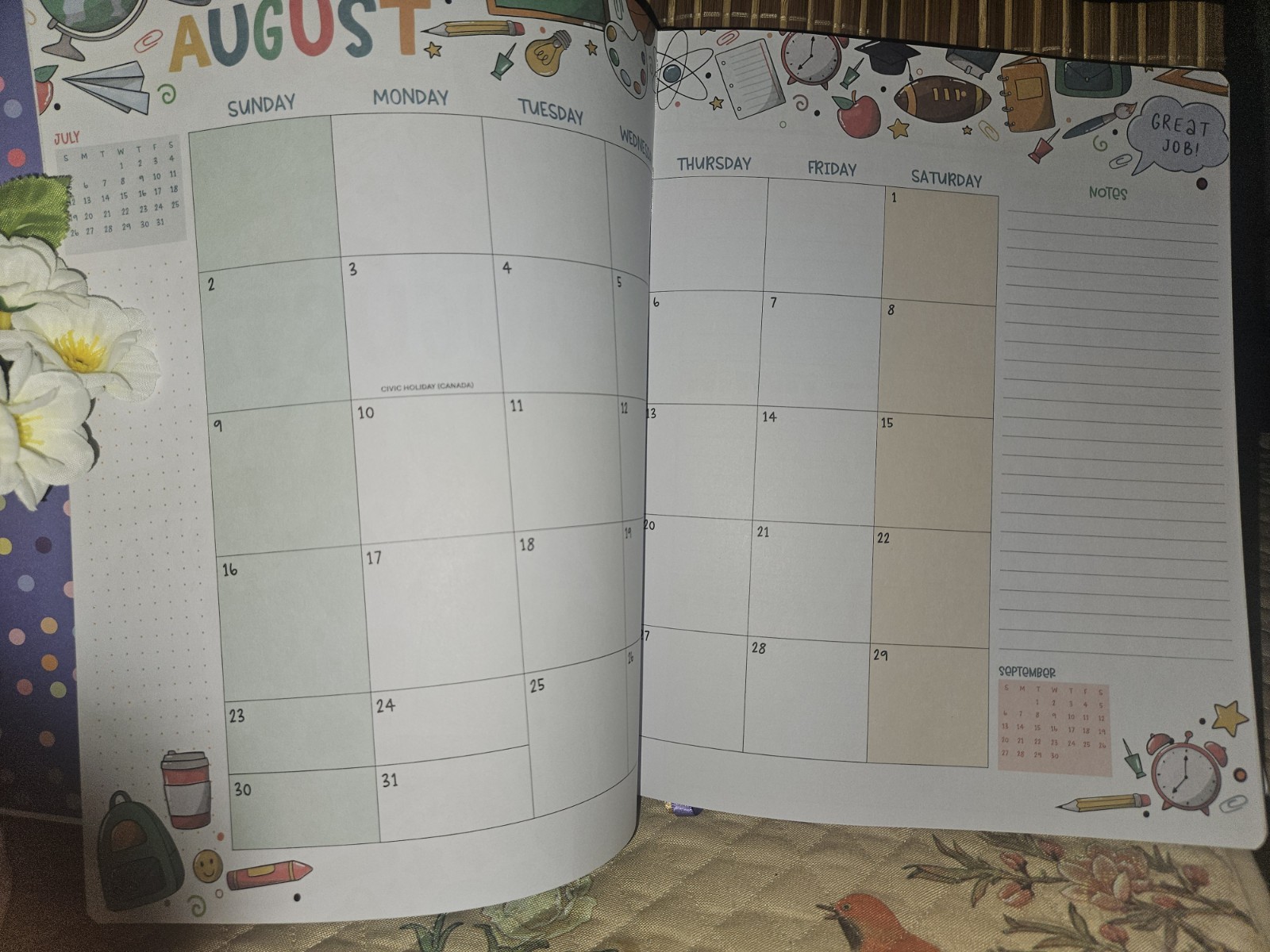 Creative Expert 17 Month BOUND Planner AUG 2026 -DEC 2027 Monthly/Weekly NEW
