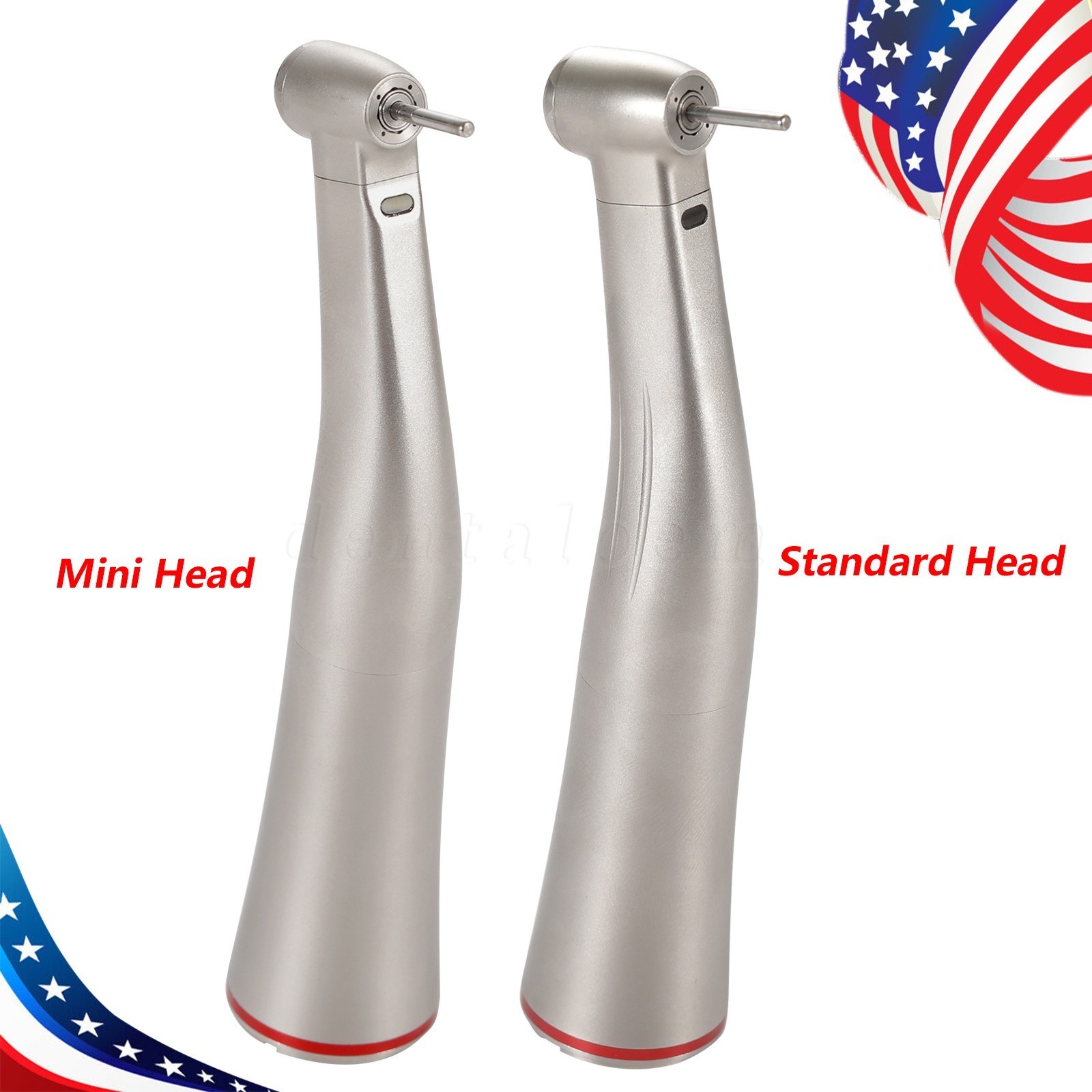 Dental 1:5 Electric Fiber Optic LED Contra Angle Handpiece NSK Style FG Burs DT
