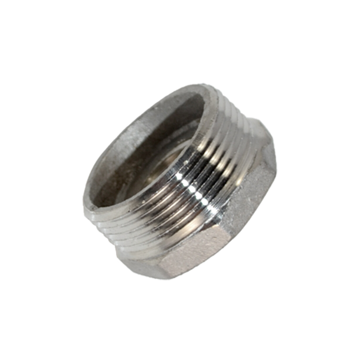 1-1/2“ to 3/4″ NPT threaded SS304 HEX Reducing bush Pipe Reducer Fitting Adapter