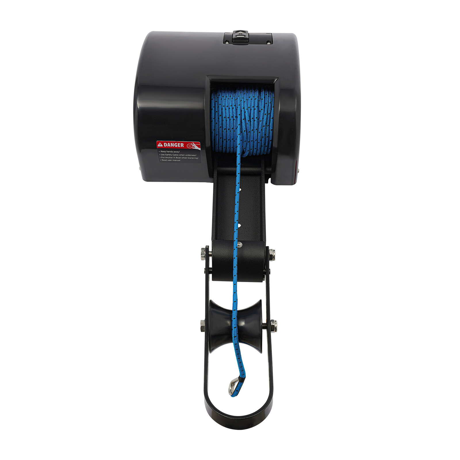 Boat Marine Electric Anchor Winch 65 ft/min 35LBS Boat Winch with Remote Control