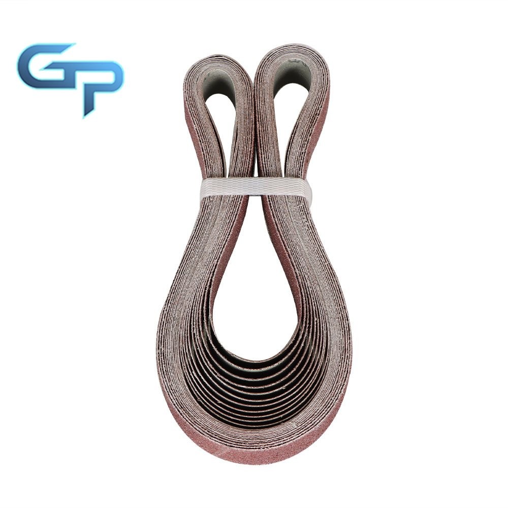 New 1 In x 42 In Sanding Belts 60 80 120 150 240 400 Grits Red Belt Sandpaper