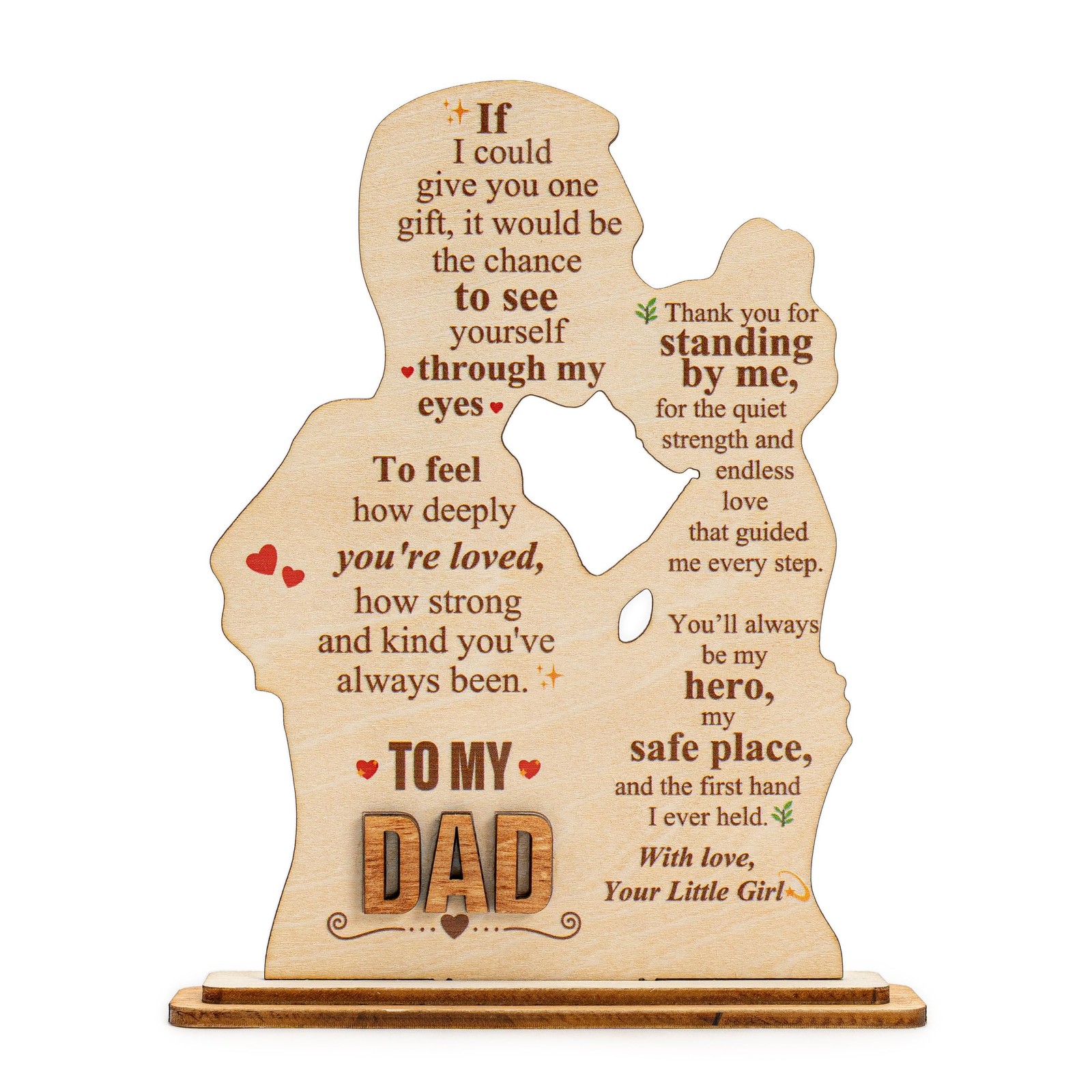 Gifts for Dad, Fathers Day from Wife Daughter Son, Birthday Dad Unique Gifts Him