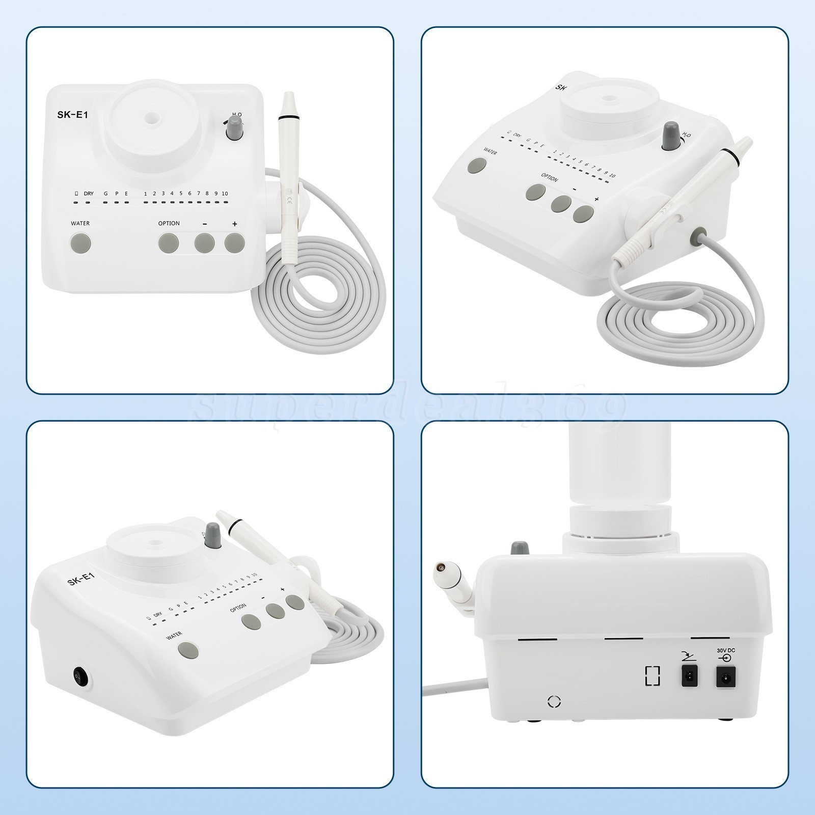 Auto Water Supply Dental Portable Ultrasonic Piezo Scaler fit Cavitron EMS CE
