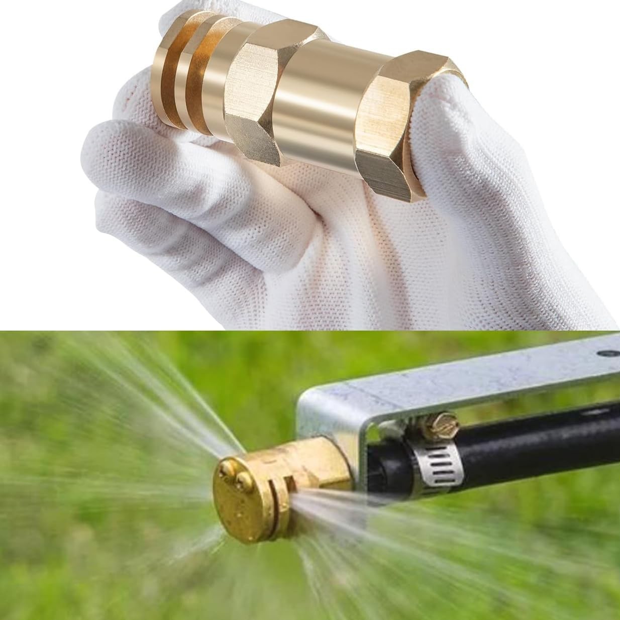 6542-1FBA Boomless Spray Nozzle For Agriculture, Lawn Care & General Watering
