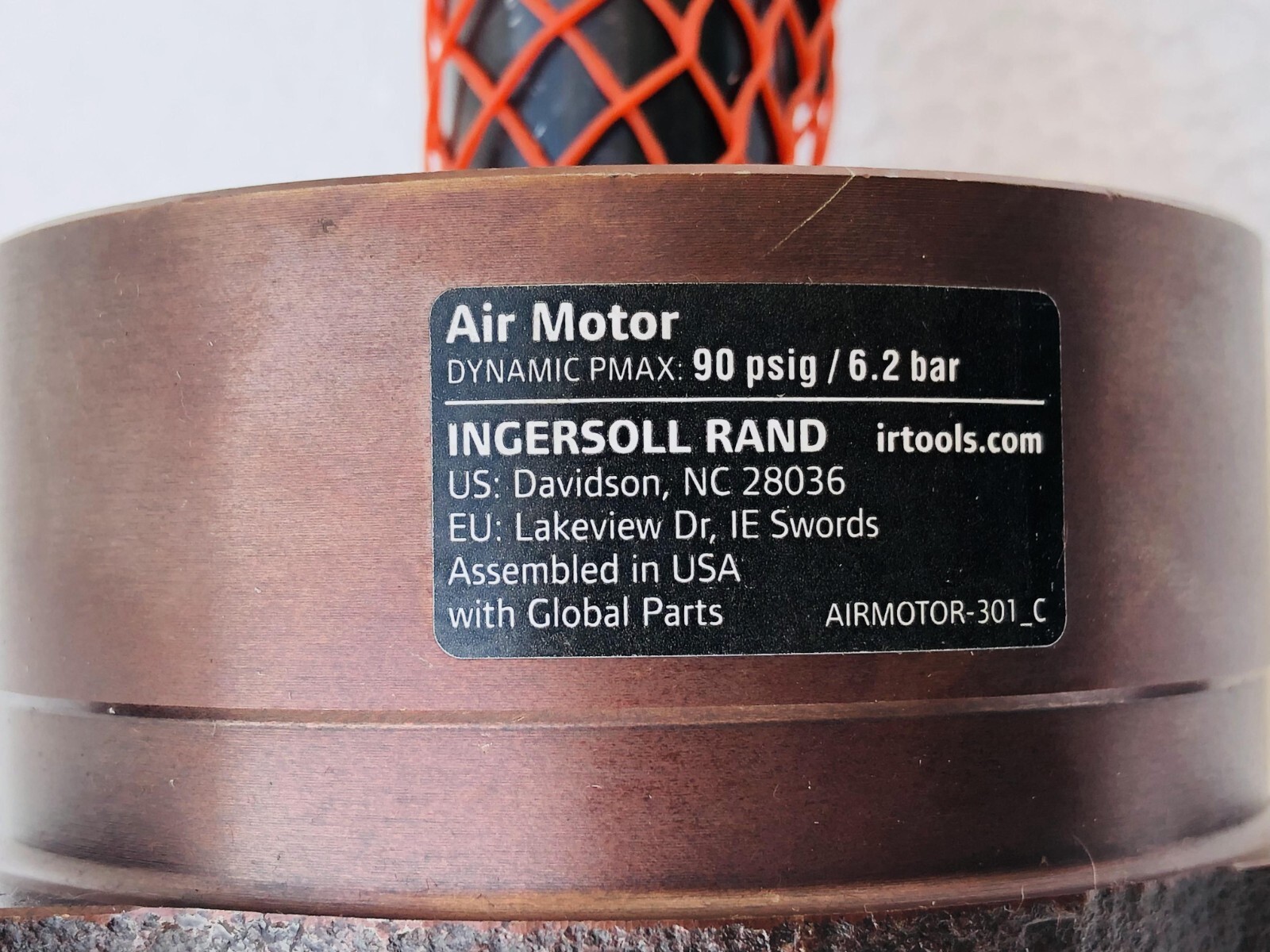 Ingersoll Rand 4840M Pneumatic Air Motor 975 RPM