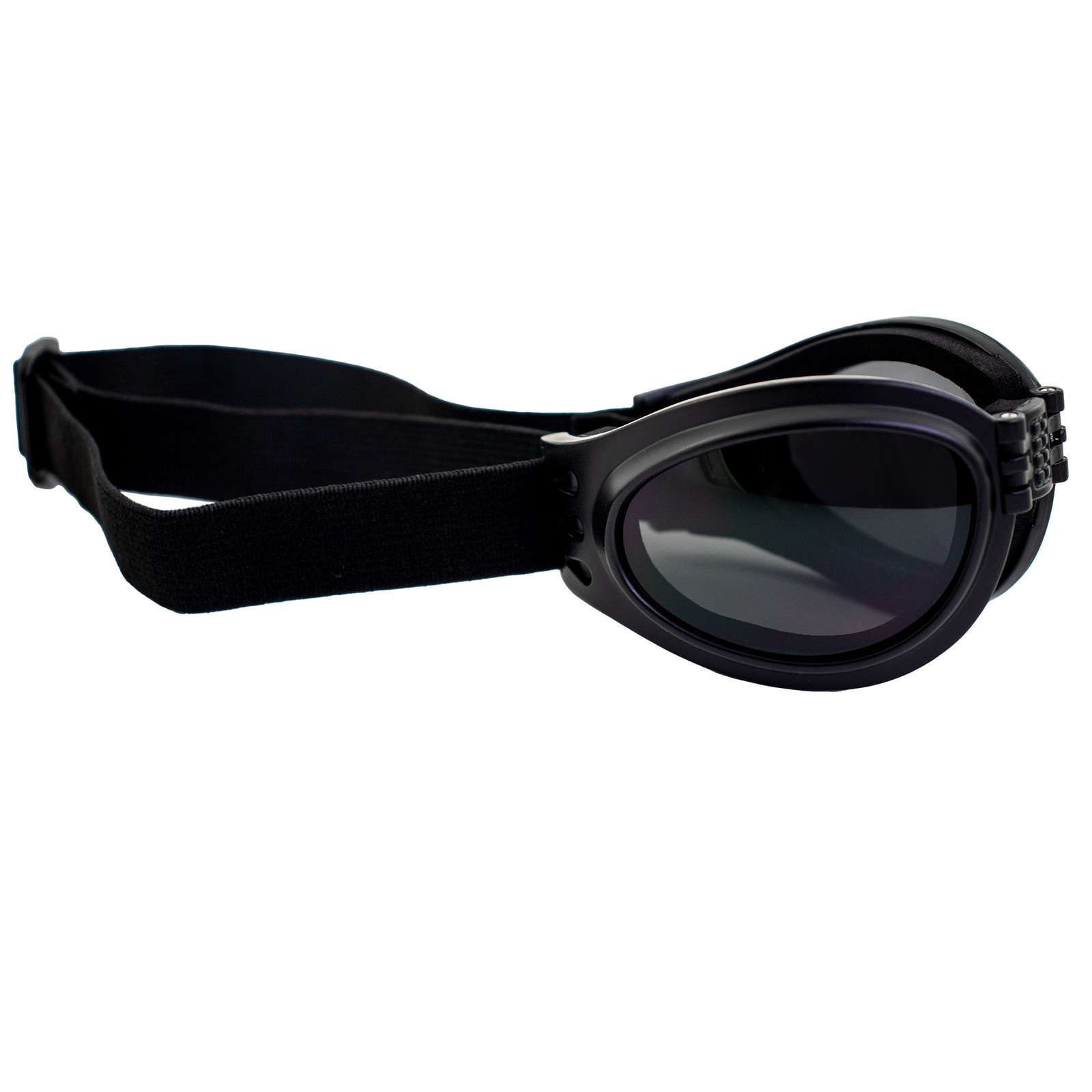 2 Pairs of Birdz Eyewear Parrot Black Padded Goggles Smoke & Purple Lenses