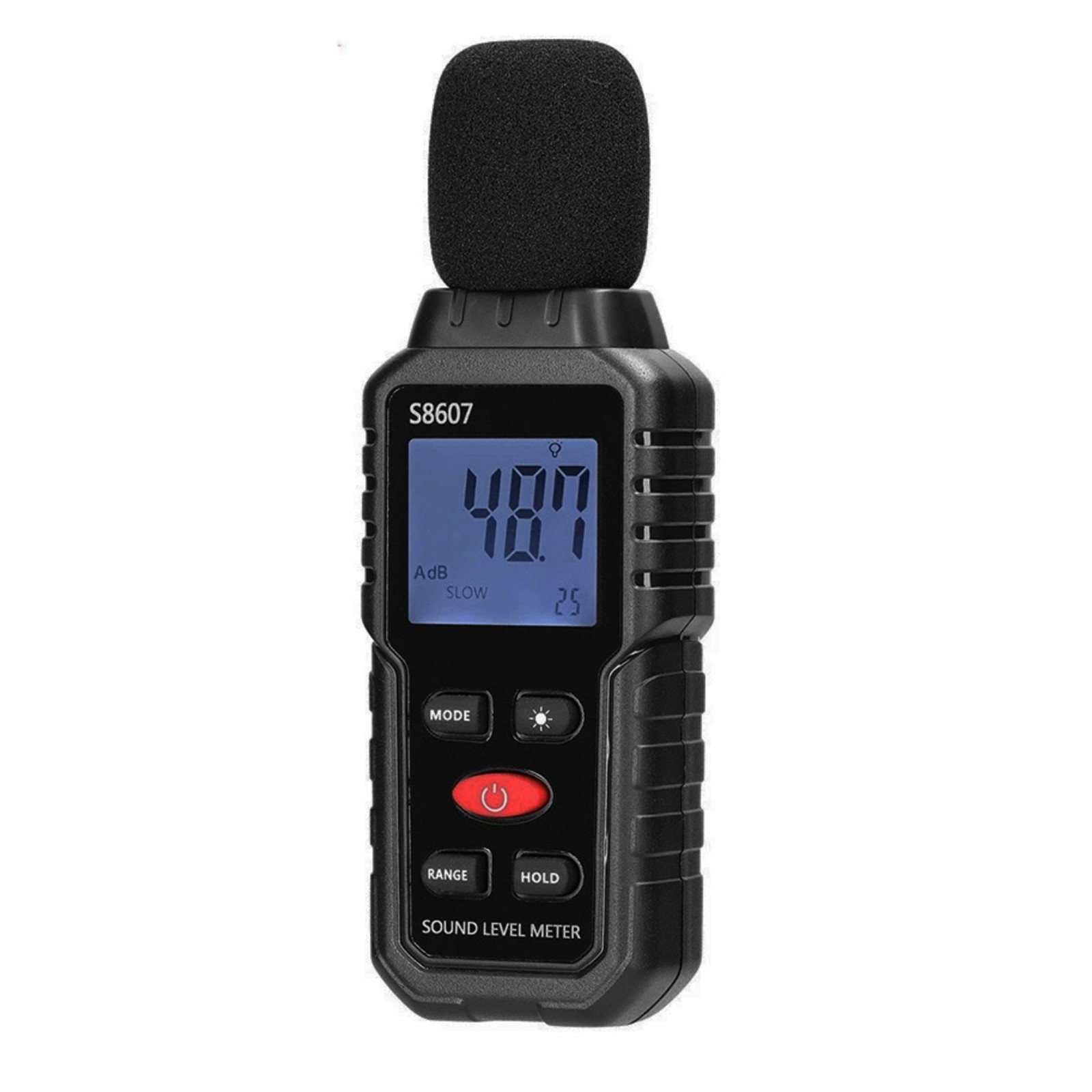Digital Sound Level Meter Noise Decibel Meter 30-130dB Range Measurement Device