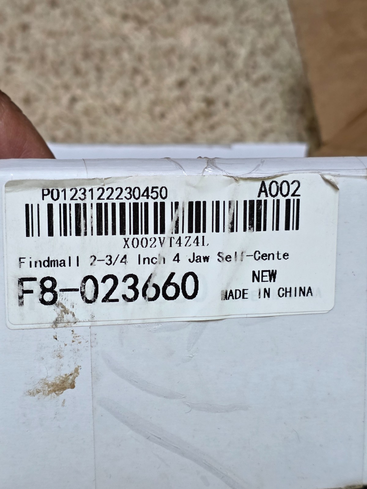 Findmall 4 Jaw 2-3/4″ Self Centering Lathe Chuck VGC