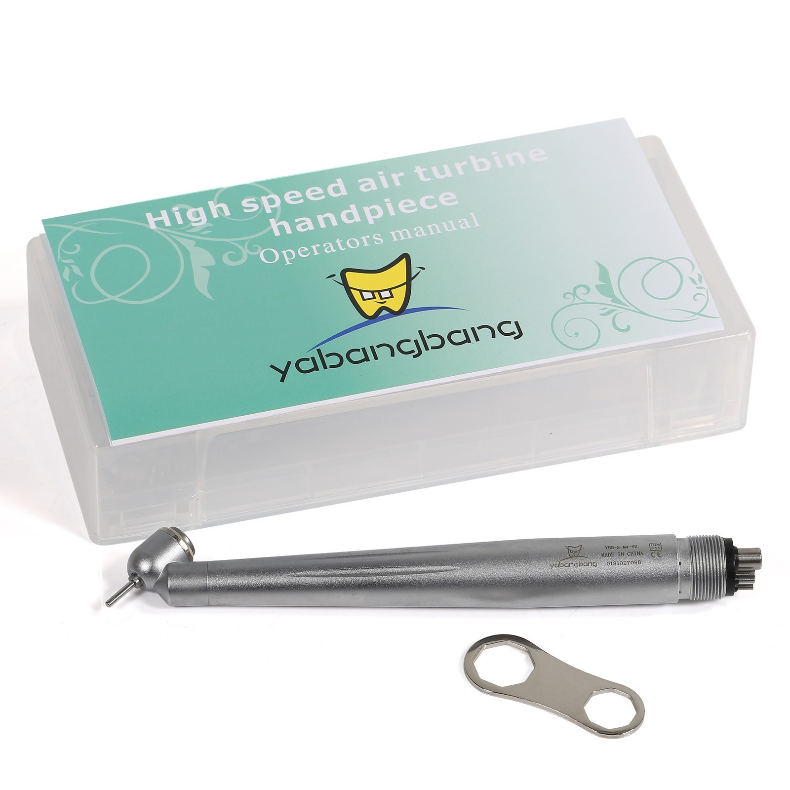 Dental 45 Degree 45° Angle head surgical high speed handpiece push button WCA4