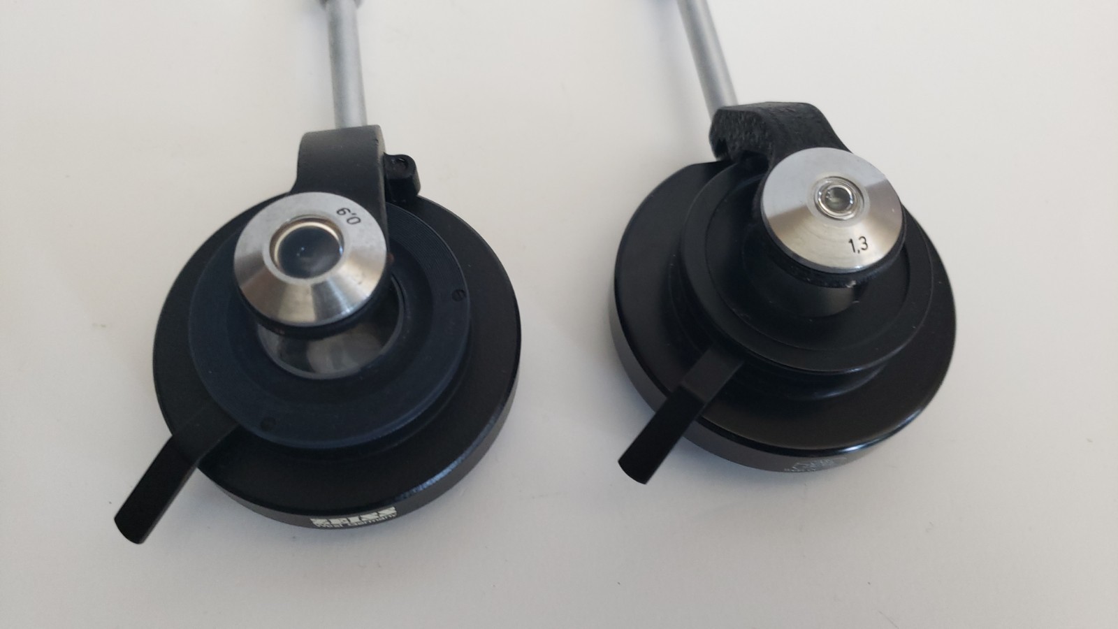 Zeiss Microscope Flip Top Condenser Set 1,3 N.A. and 0,90 N.A.