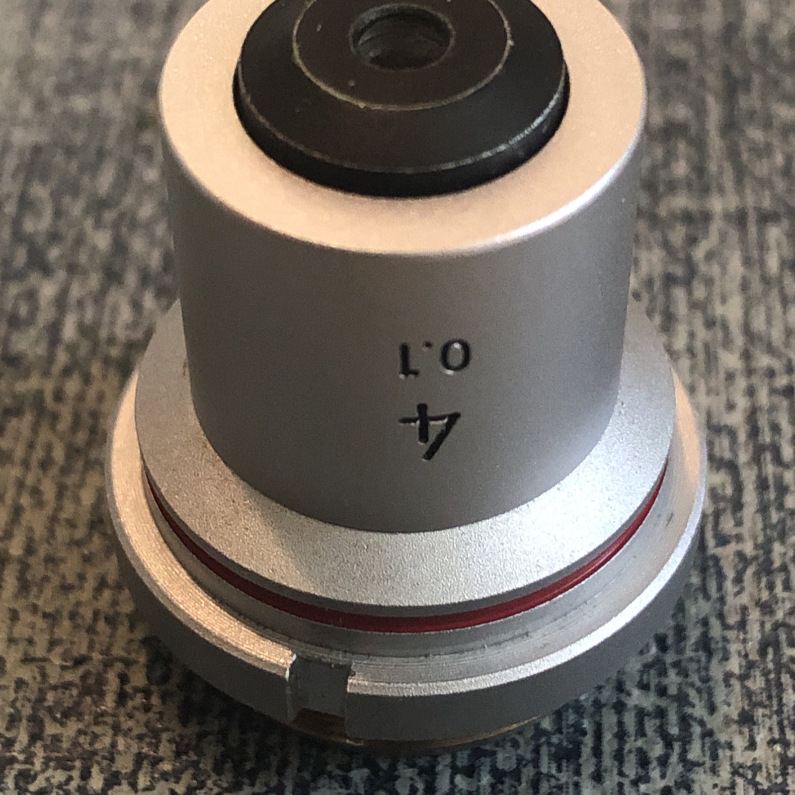 Nikon 4X / 0.1 N.A. 160mm TL Microscope Objective