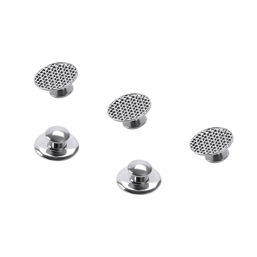 100 Pcs/10packs Dental Orthodontic Lingual Buttons Bondable Round Base Mesh