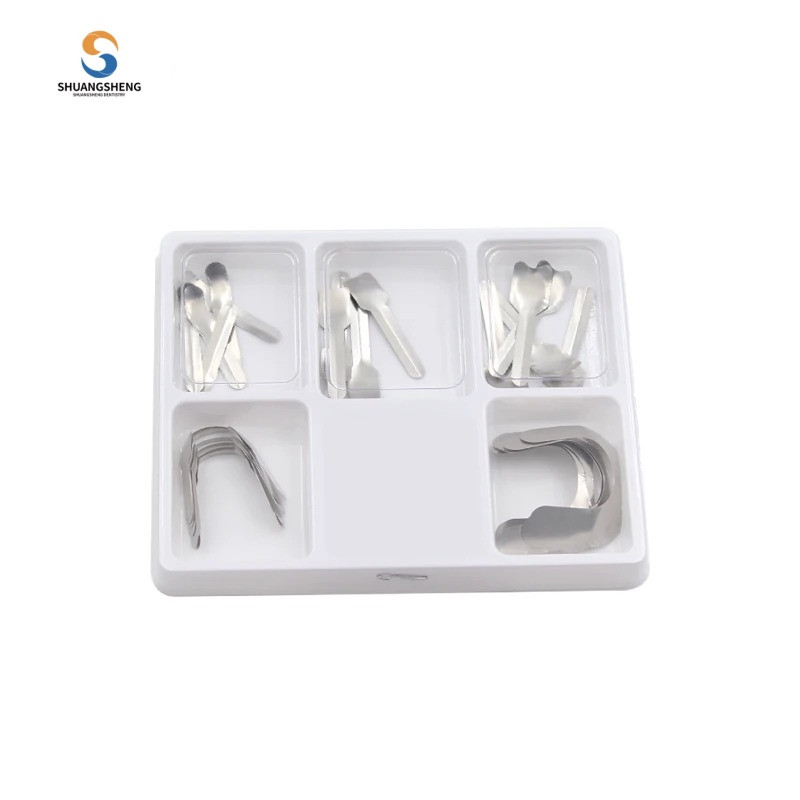 Dental Matrix Band Universal Kit of Sectional Contoured Metal Matrices