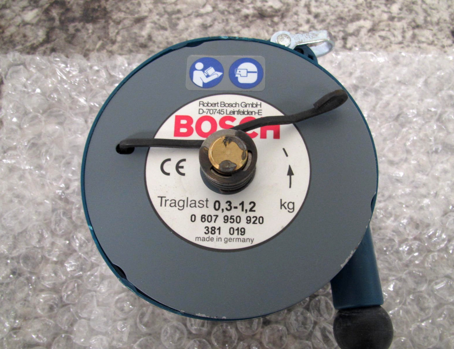 New Bosch 0 607 950 920 / 0.607.950.920 0.3-1.2 kg Cable Reel Tool Balancer