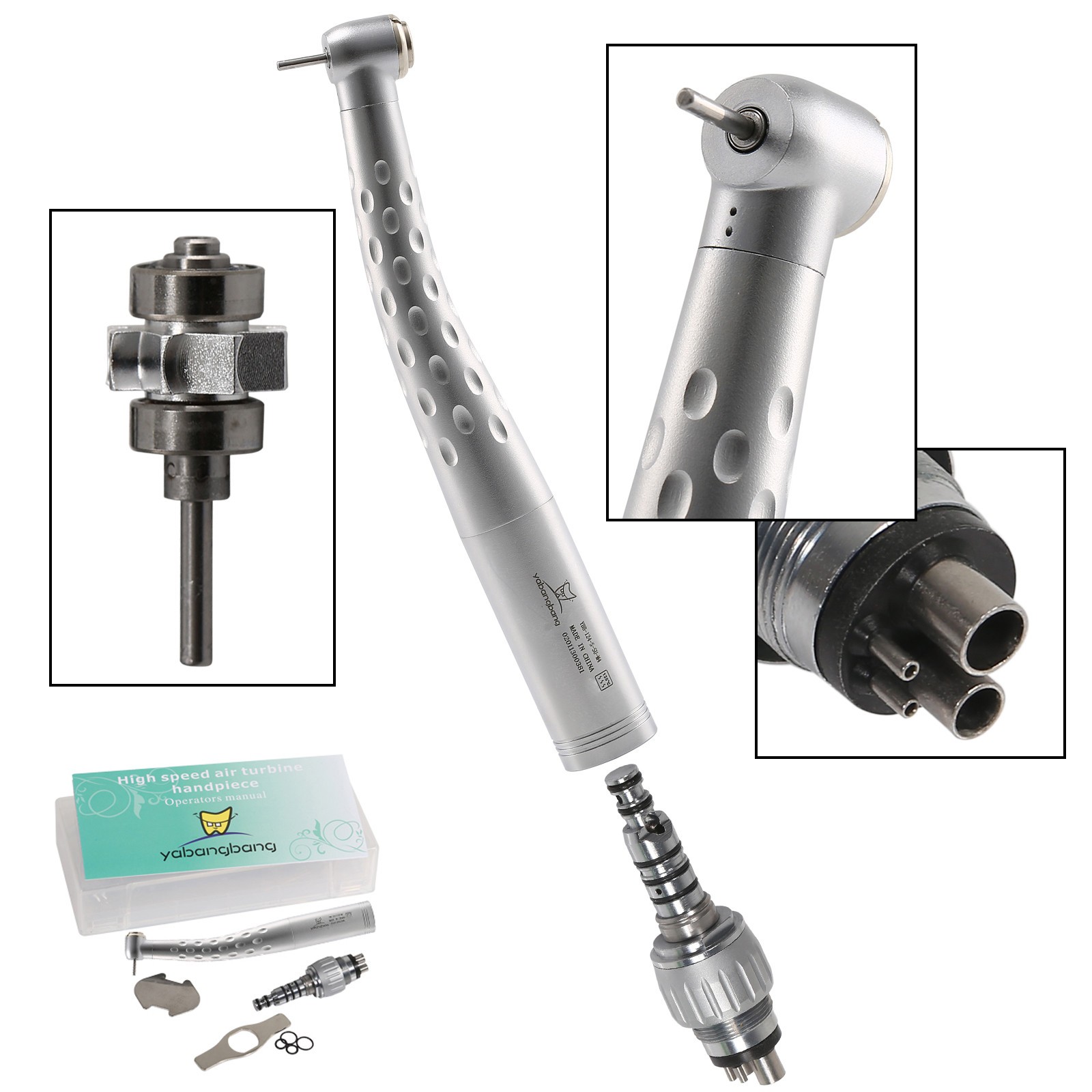 NSK type Dental Slow Low Speed Handpiece Contra Angle Straight 2/4 H Micromotor