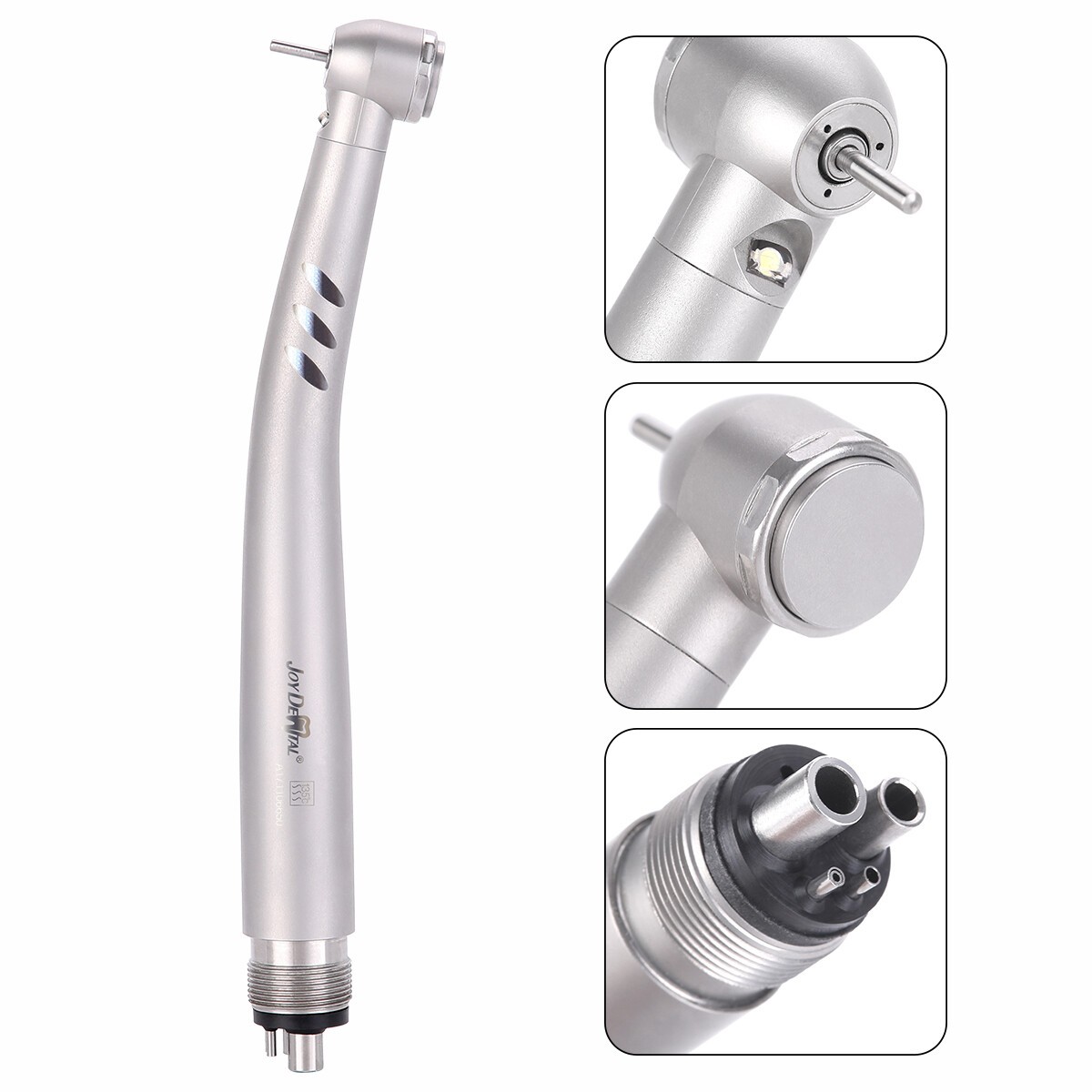 NSK Style Dental Fiber Optic LED EGenerator High Speed Handpiece Turbine 4 Hole