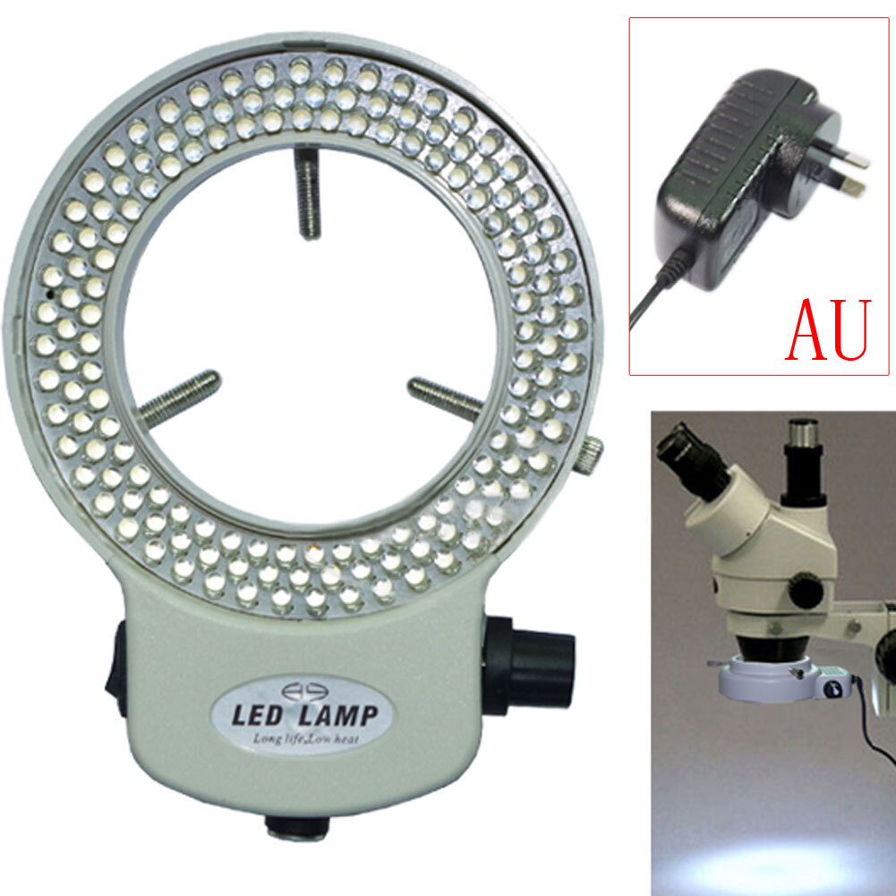 144LED Adjustable Ring Light Lamp Illuminator for Microscope 17